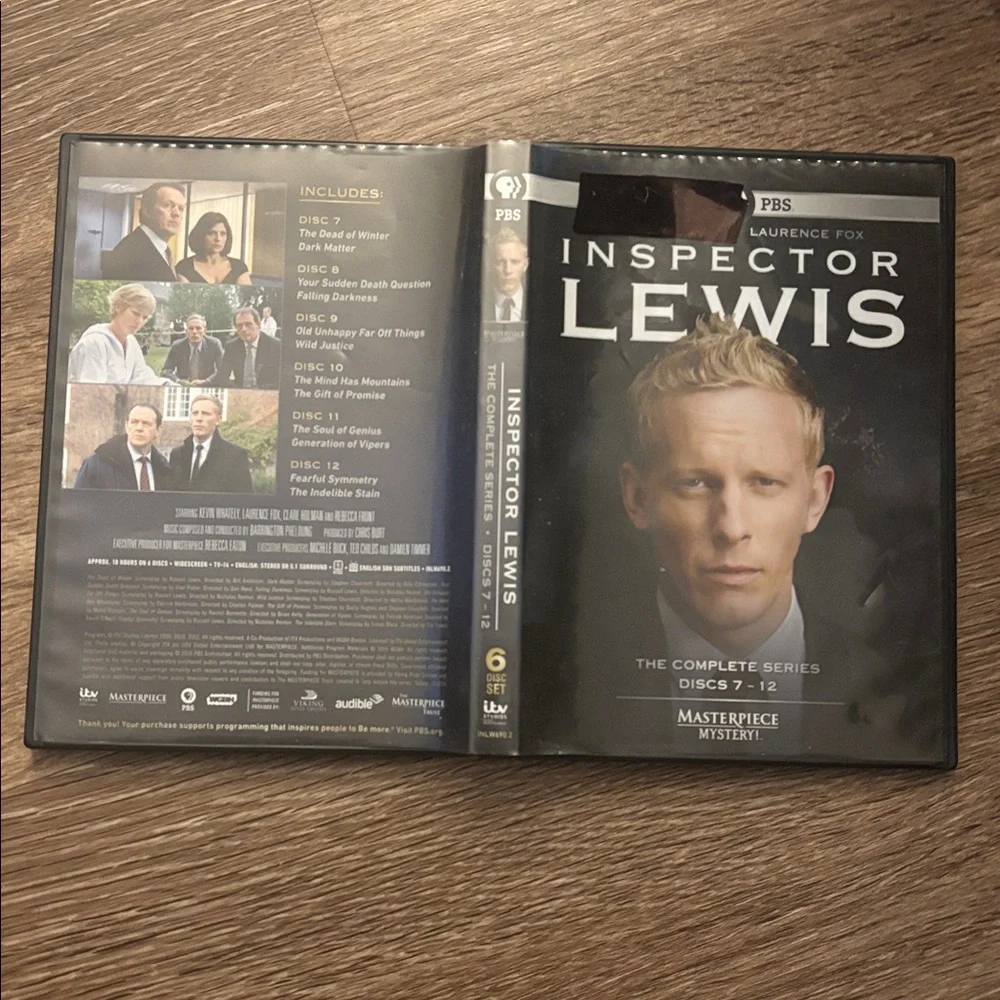 Inspector Lewis Complete Series Discs 7-12